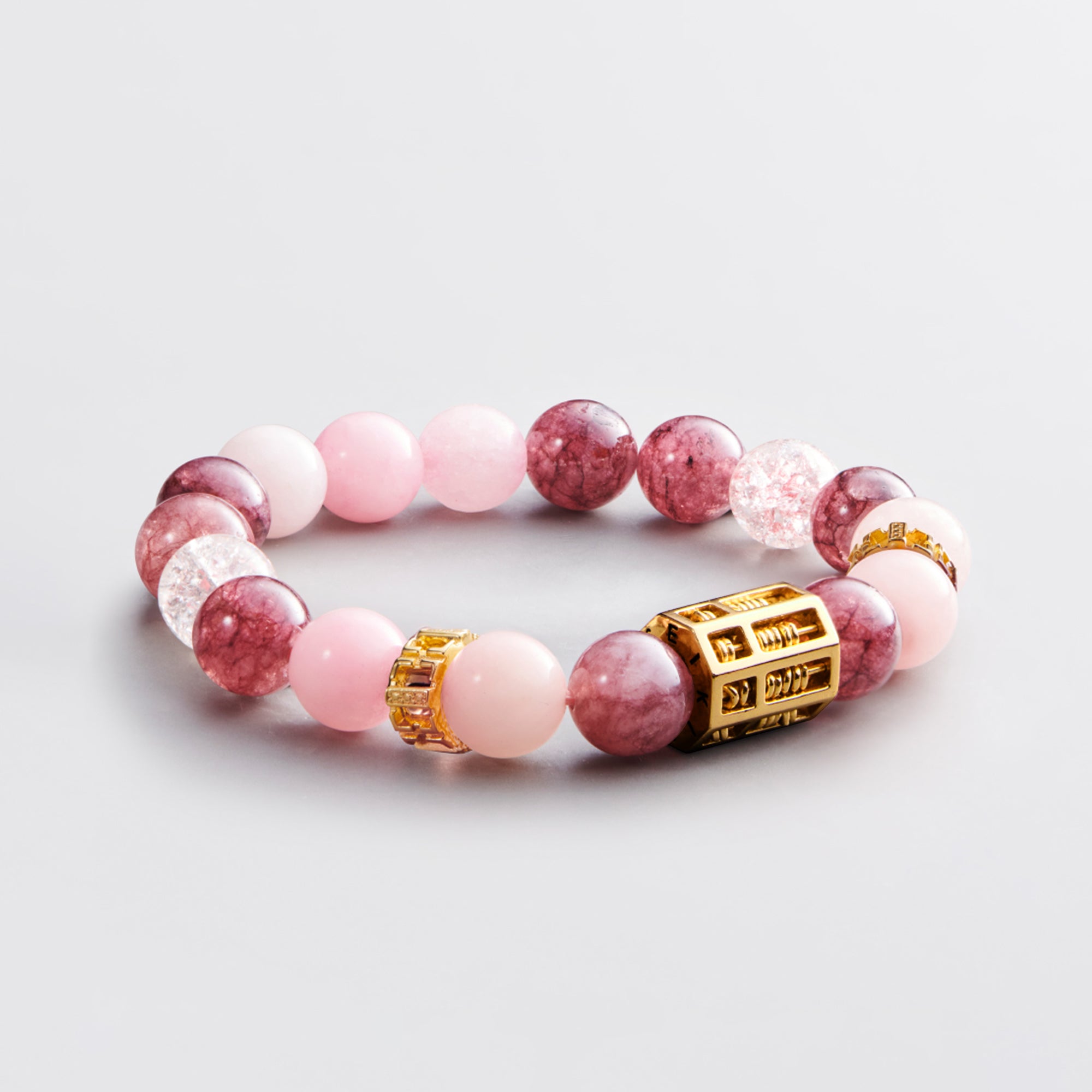 Triple Wealth Abacus Bracelet - The Seraphine